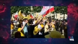 تجمع هواداران سازمان مجاهدین خلق در پاریس