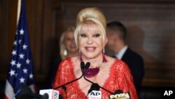 ARCHIVO - Ivana Trump durante un evento en 2018.