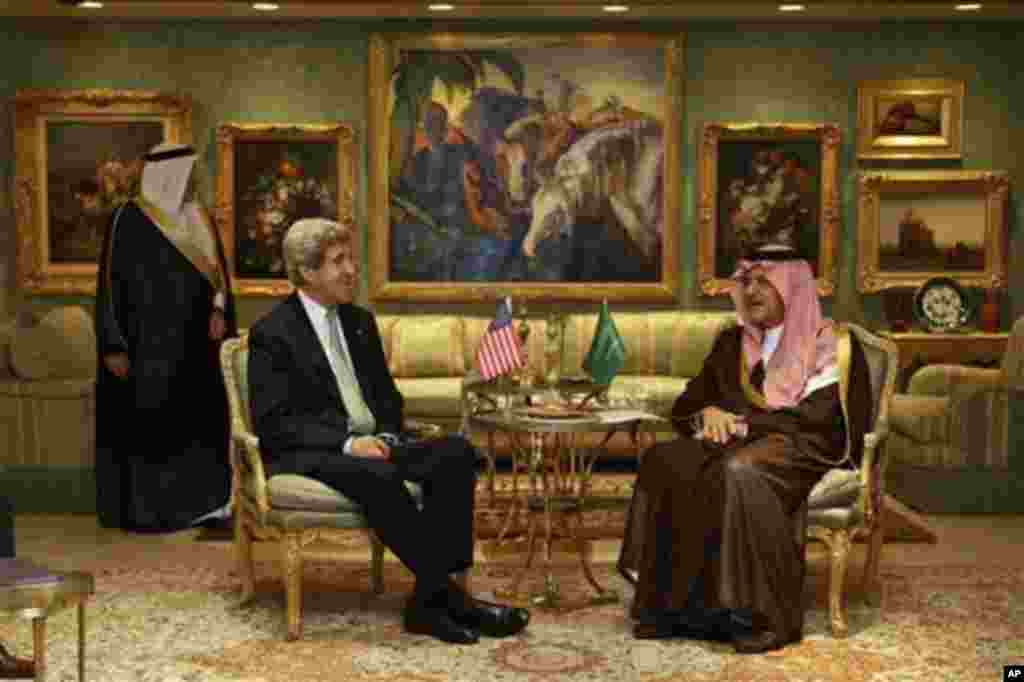 John Kerry Prince Saud al-Faisal