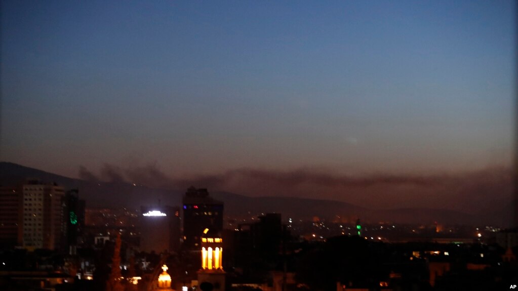 Дамаск. Утро 14 апреля