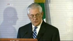 Tillerson on Issues Discussed on Mexico Trip