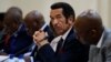 FILE - Botswana President Ian Khama looks on during the Botswana-South Africa Bi-National Commission (BNC) in Pretoria, South Africa, Nov. 11, 2016.