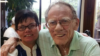 Nguyễn Thị Kim Nga, left, and her American father, Gary Wittig, are out for dinner in Riverdale, Georgia, during their first meeting since he left Vietnam in 1969. 