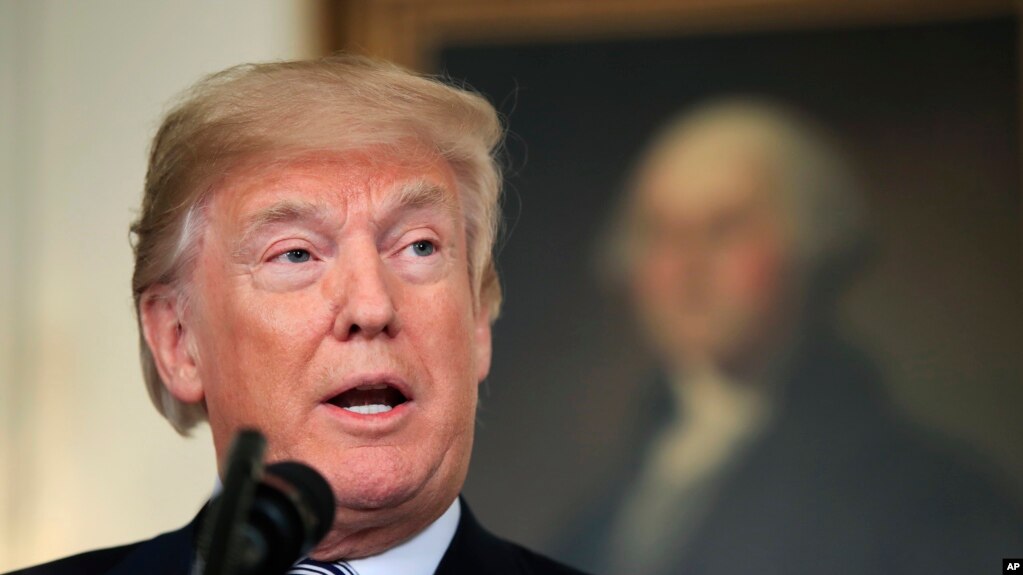 Tổng thống Mỹ Donald Trump.