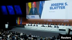 Predsednik FIFA-e govori na otvaranju Kongresa u Cirihu