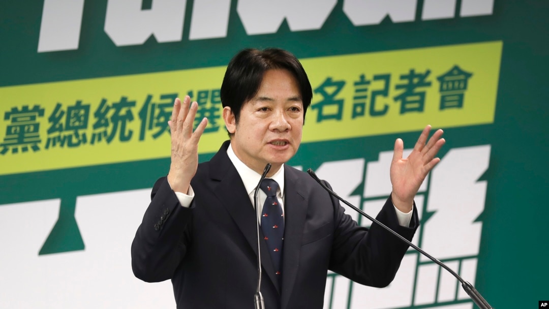 Presiden terpilih Taiwan Lai Ching-te, memulai jabatannya hari ini, Senin (20/5).