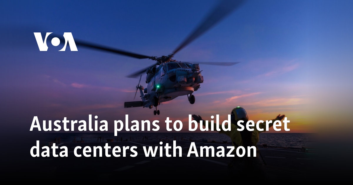 Australia plans to build secret data centers with Amazon