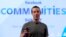 FILE - Facebook CEO Mark Zuckerberg speaks in preparation for the Facebook Communities Summit, in Chicago, Illinois, June 21, 2017. 
