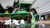 This handout picture released by Regional Government of La Libertad shows damages after the roof of a shopping mall collapsed in Trujillo, Peru, Feb. 22, 2025. (Photo by Larry Campos/Peru's Regional Government of La Libertad/AFP) 