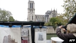 Quang cảnh Nhà thờ Đức Bà Paris một ngày sau vụ cháy