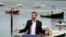 FILE - Eric Trump, son of President Donald Trump, speaks at a campaign rally in support of his father, in Saco, Maine, Sept. 17, 2020. 