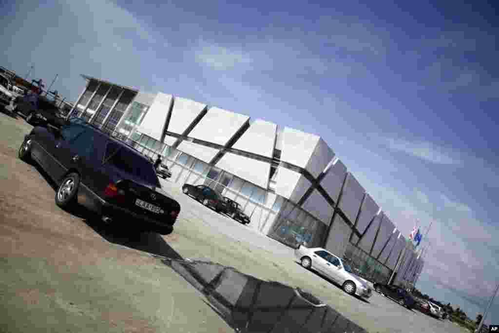 Poti Port, Georgia. (Yuli Weeks/VOA)