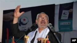 Le leader d'Ennahdha, Rached Ghannouchi