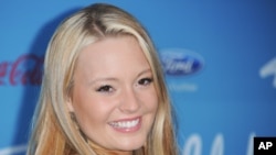 Janelle Arthur attends the meet the "American Idol" finalist event at The Grove, March 7, 2013 in Los Angeles.