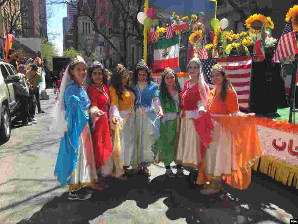رژه نوروزی ایرانی‌ها در نیویورک 