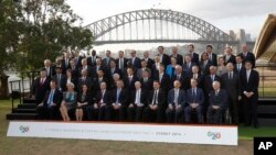 Australia G20 Finance Ministers