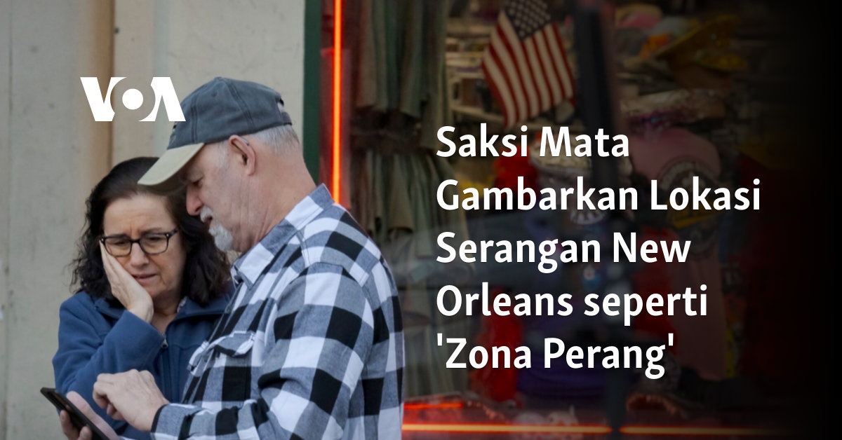 Saksi Mata Gambarkan Lokasi Serangan New Orleans seperti ‘Zona Perang’