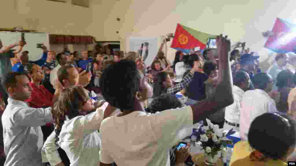 ውዕውዕ ኣቀባብላ ንኣባላት ሃገራዊት ጋንታ ቅድድም ብሽክለታ ኤርትራ