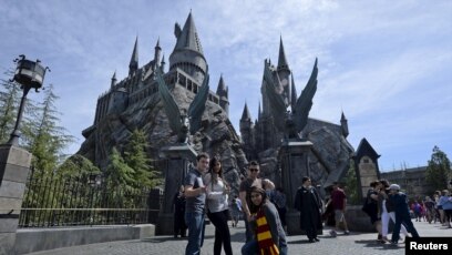 The Wizarding World of Harry Potter theme park at Universal