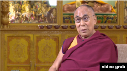 达赖喇嘛(视频截图)
