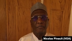 Amadou Boubacar Cissé, membre de la Copa 2016, coalition d'opposition au Niger, le 19 février 2016 à Niamey.