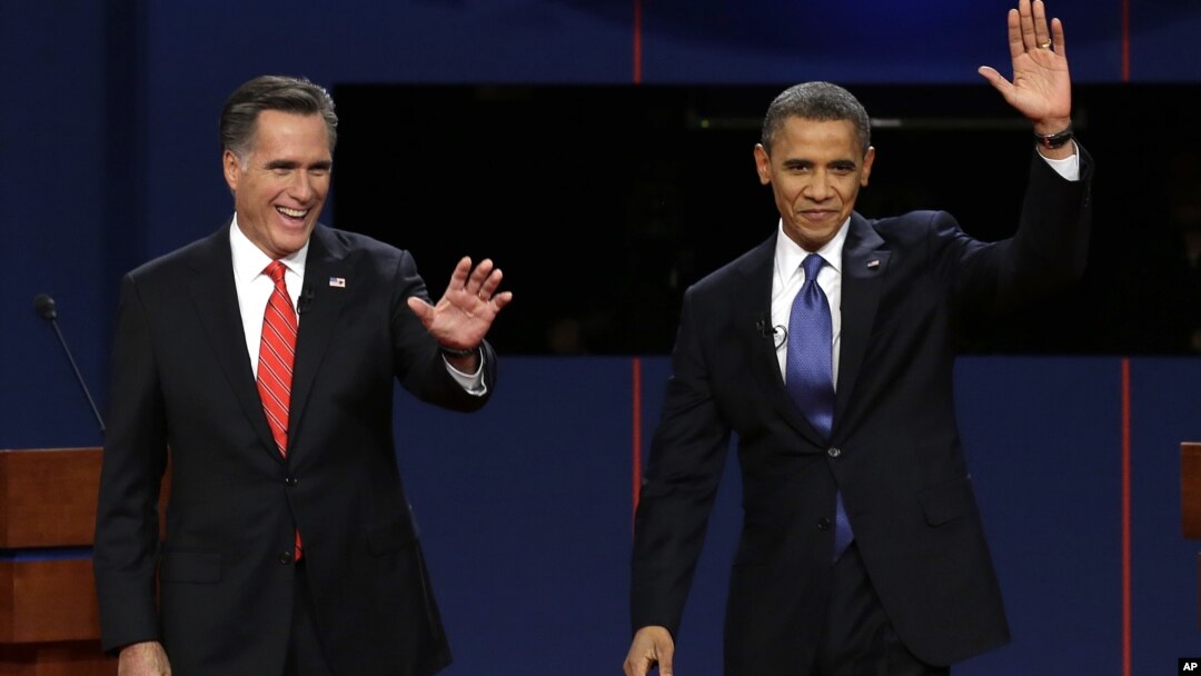 Sebulan menjelang pilpres, jajak pendapat menunjukkan Mitt Romney (kiri) dan Presiden Obama mendapat dukungan yang berimbang (foto: dok). 