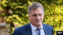 Le Français Jérôme Valcke, ancien secrétaire général de la Fifa, à Paris, le 4 mars 2017.