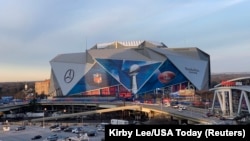 30 Enero 2019 - Estadio Mercedes-Benz, en Atlanta, sede de la edición número 53 del Súper Bowl, a jugarse el domingo, 3 de febrero.