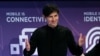 FILE - Founder and CEO of Telegram Pavel Durov delivers a keynote speech during the Mobile World Congress in Barcelona, Spain Feb. 23, 2016. 