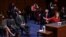 USA, Washington, U.S. Supreme Court nominee Judge Amy Coney Barrett introduces members of her family 
