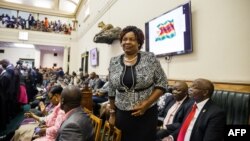 Abashingamateka ba Zimbabwe bariko bitegurira kurahirira amabanga i Harare, itariki 5/09/2018