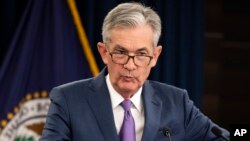 Kepala bank sentral AS atau The Fed, Jerome Powell 