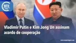 Washington Fora d’Horas: Putin e Kim Jong Un assinam acordo de cooperação