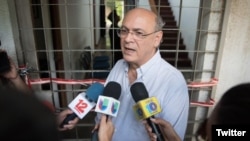 Carlos F. Chamorro, director del portal de noticias nicaraguense Confidencial, cuyas oficinas fueron allanadas por la policía del país en Diciembre. Foto: Confidencial.com.ni