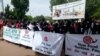 Plus d'un millier de manifestants ont dénoncé l'introduction des OGM à Ouagadougou, Burkina Faso, 2 juin 2018. (Twitter/ Nitiema Hamidoukzjzk)
