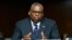FILE - Defense Secretary Lloyd Austin speaks during a Senate Armed Services Committee hearing on the conclusion of military operations in Afghanistan and plans for future counterterrorism operations, on Capitol Hill, Sept. 28, 2021.