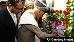 رئیس جمهور غنی، صبح یک شنبه وارد گردیز مرکز ولایت پکتیا شد