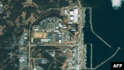 Изображение со спутника Фукусимской АЭС