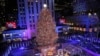 Rockefeller Center Christmas Tree Lights Up Season
