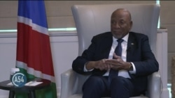 Namibia’s President Nangolo Mbumba speaks to VOA on SWAPO party’s future