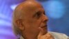 FILE - Indian Bollywood director Mahesh Bhatt is pictured at a promotional event for one of his films in New Delhi, June 10, 2015. Obed Radiowala was sought in connection with a plot to kill Bhatt.