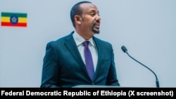 የኢትዮጵያ ጠቅላይ ምኒስትር ዐብይ አህመድ