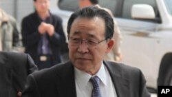 지난 주 베이징을 방문한 북한의 김계관 외무성 제1부상