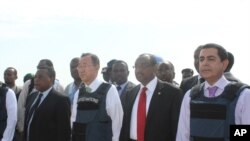 Ban Ki-Moon oo Muqdishu Booqday