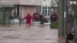 Flooding Hits Bosnia After Heavy Overnight Rain