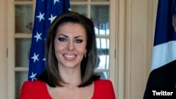 Morgan Ortagus, la nouvelle porte-parole du Département d'Etat américain.