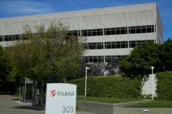 Kantor pusat Gilead Sciences di Foster City, California, 30 April 2020. (Foto: dok).