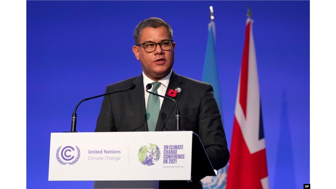 Presiden COP26, Alok Sharma