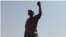 La statue du capitaine Sankara, Ougadougou, le 3 mars 2019. (VOA/ Lamine Traoré)