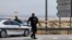 Israeli security forces gather at the scene of a reported attack near the Allenby Crossing between the occupied West Bank and Jordan on Sept. 8, 2024, where the Israeli military said a truck driver opened fire, killing three Israelis.